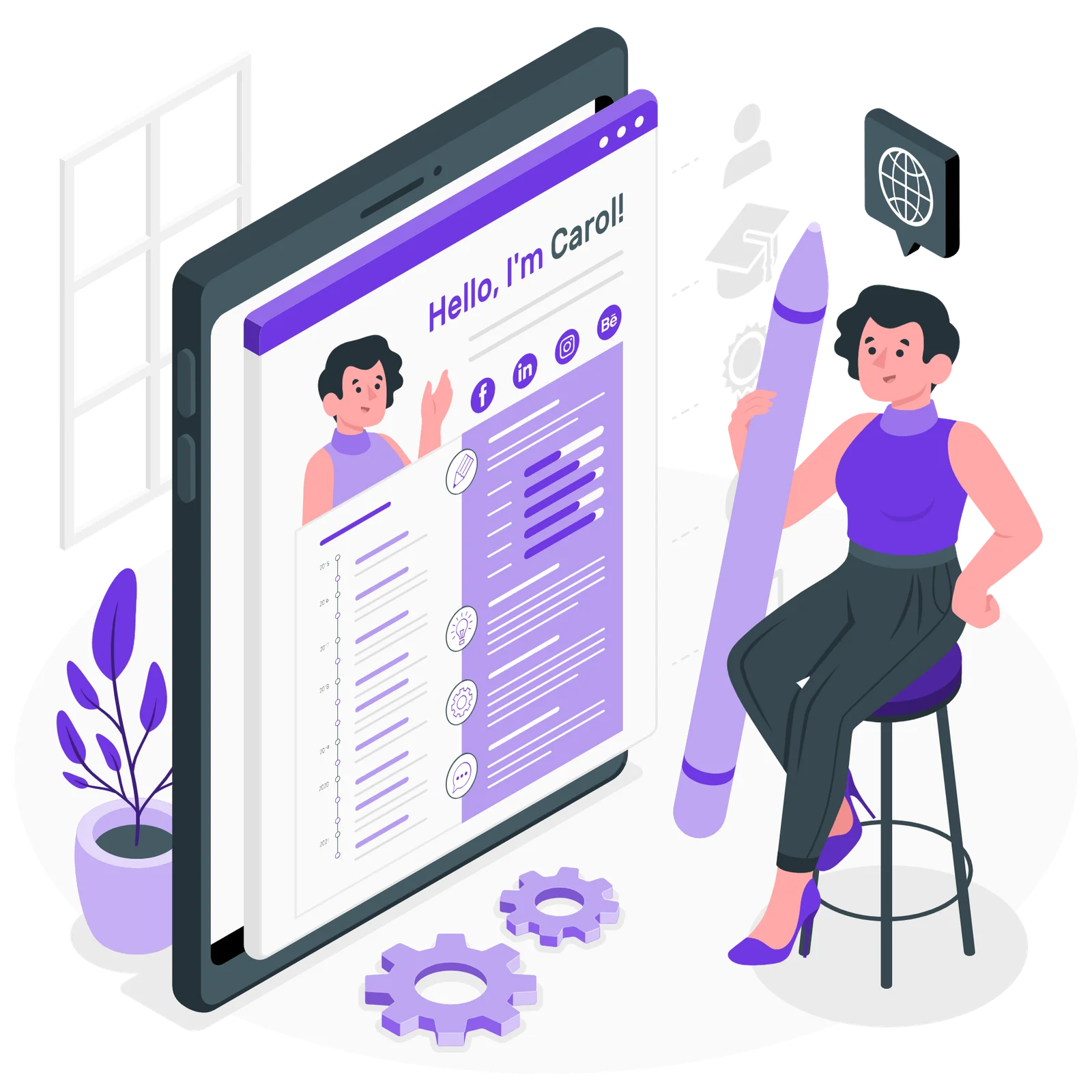 Online-resume-amico